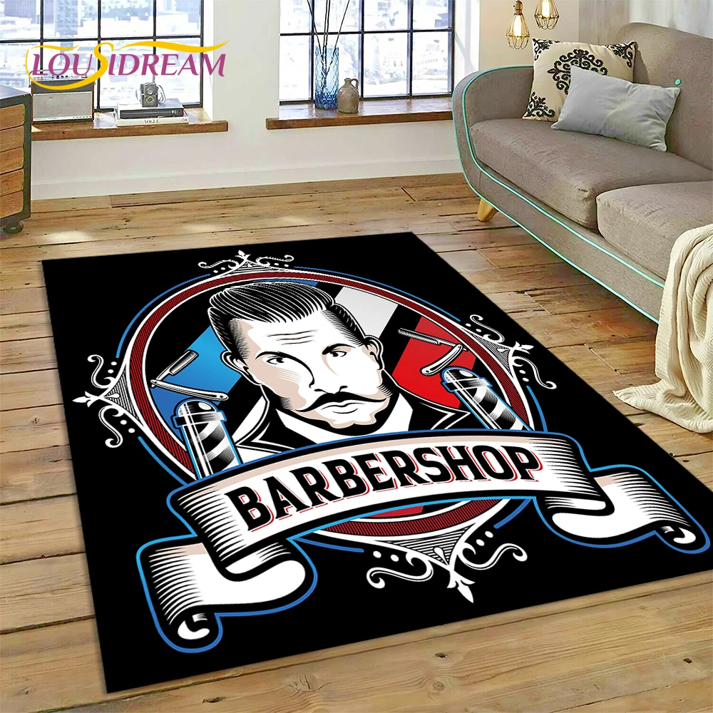 Commercial Printing Online - Tapis Vintage avec Logo de salon
