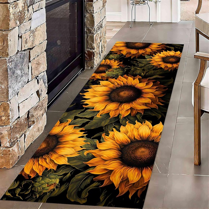 Commercial Printing Format - Tapis de couloir à fleurs de