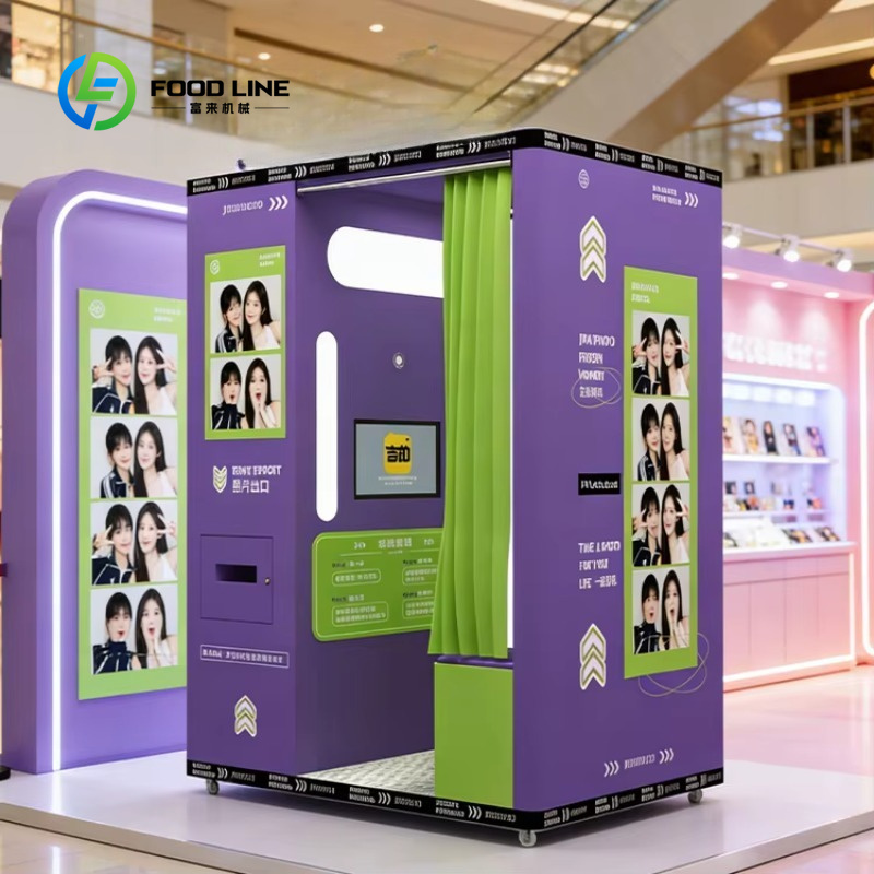 Commercial Photo Printing Kiosk - Photomaton personnalisé de style sportif, aspect