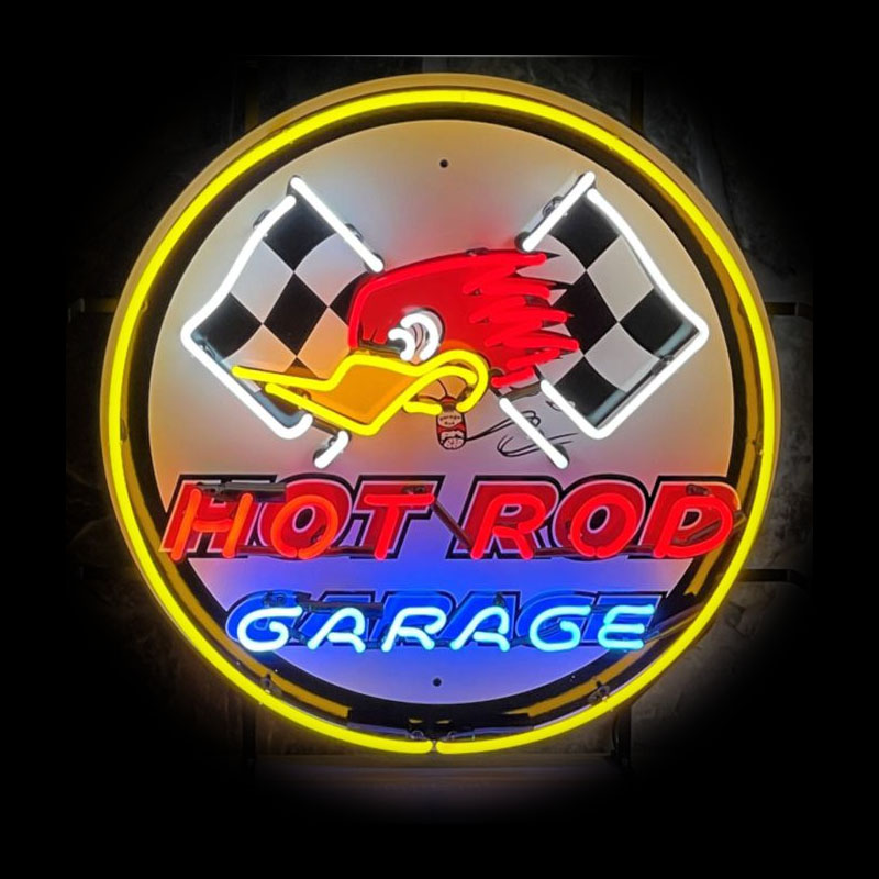 Commercial Printing Ink - Enseigne au néon pour Garage chaud,