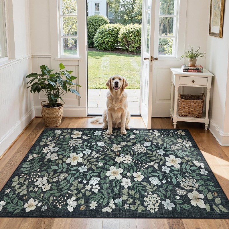 Tapis de salon à fleurs, Vinta - Commercial Printing Online avis et prix