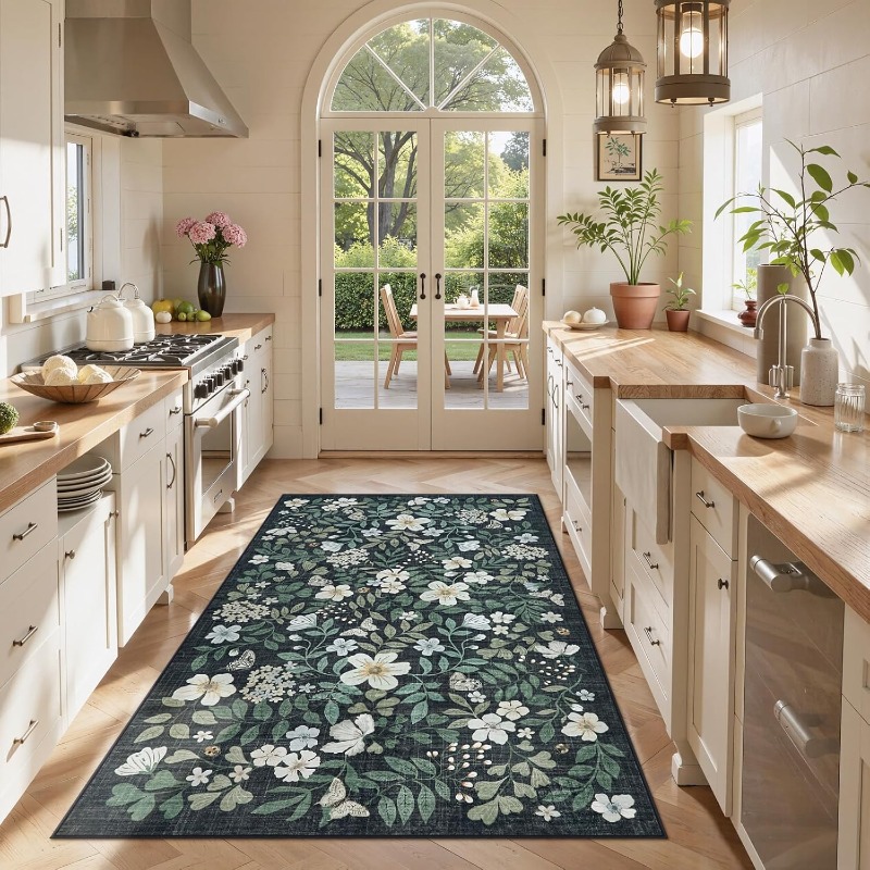Tapis de salon à fleurs, Vinta - Commercial Printing Online avis et prix