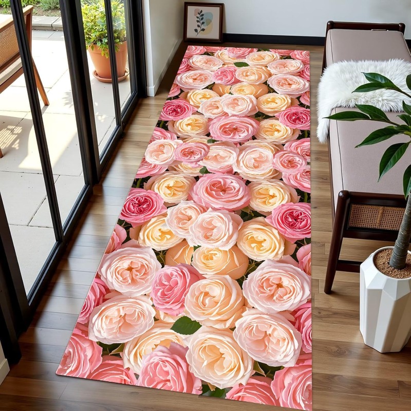 Tapis de couloir à fleurs de V - Commercial Printing Format avis et prix