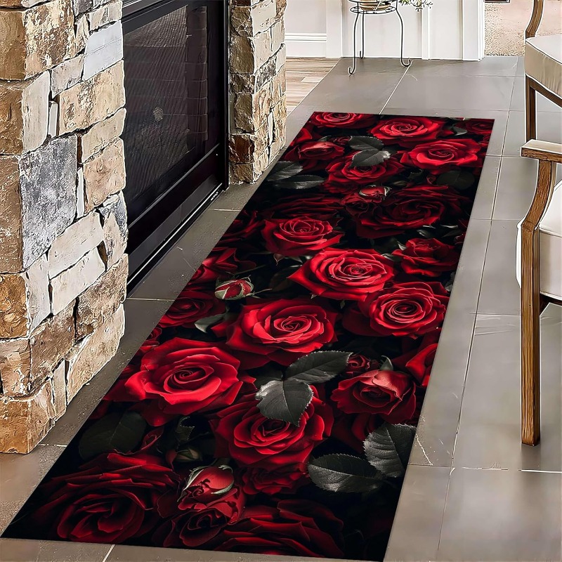 Tapis de couloir à fleurs de V - Commercial Printing Format avis et prix