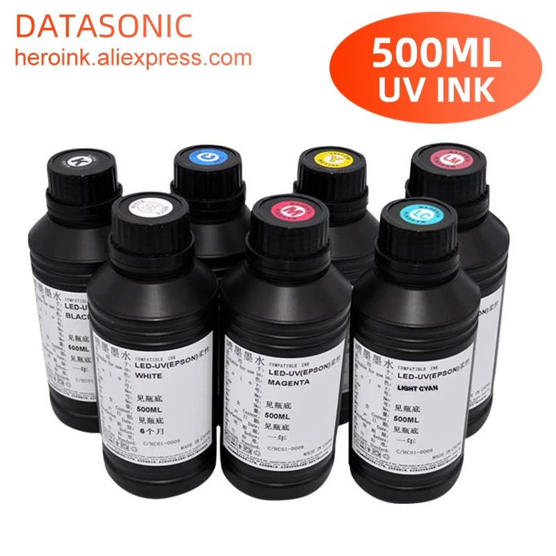 Bouteille d'encre UV LED de 50 - Solvent Printer Ink avis et prix