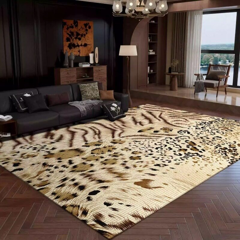 Tapis de salon rétro à imprimé - Commercial Printing Online avis et prix