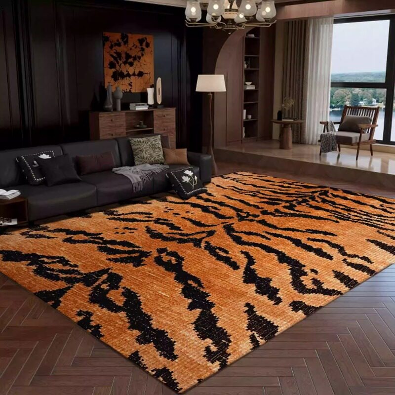Tapis de salon rétro à imprimé - Commercial Printing Online avis et prix